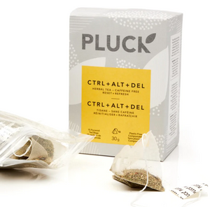 CTRL + ALT + DEL - PLUCK TEAS 15 Pyramid Tea Bags