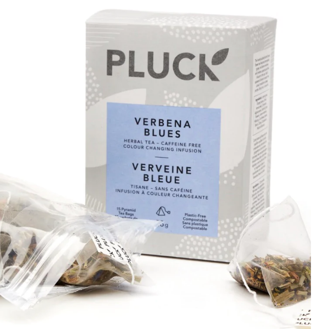 Verbena Blues - PLUCK TEAS 15 Pyramid Tea Bags