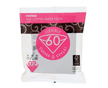 HARIO V60-02 FILTERS (100)